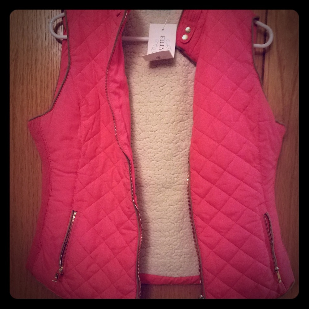 Fily Flair Pink Vest Size